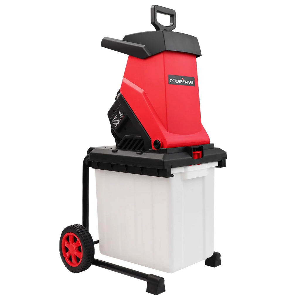 15-Amp Electric Wood Chipper Shredder and Mulcher U67362