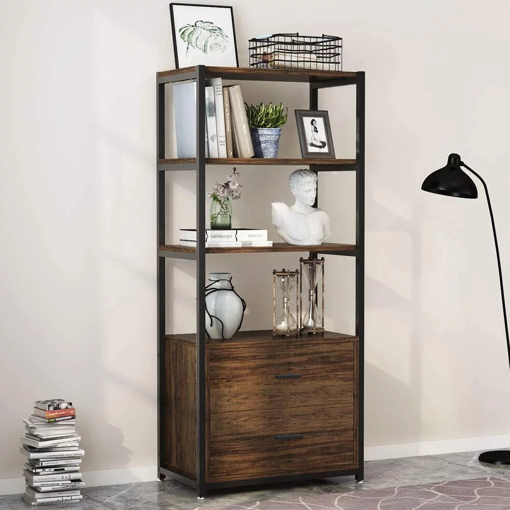 Bookcase with 2 Drawers T825200