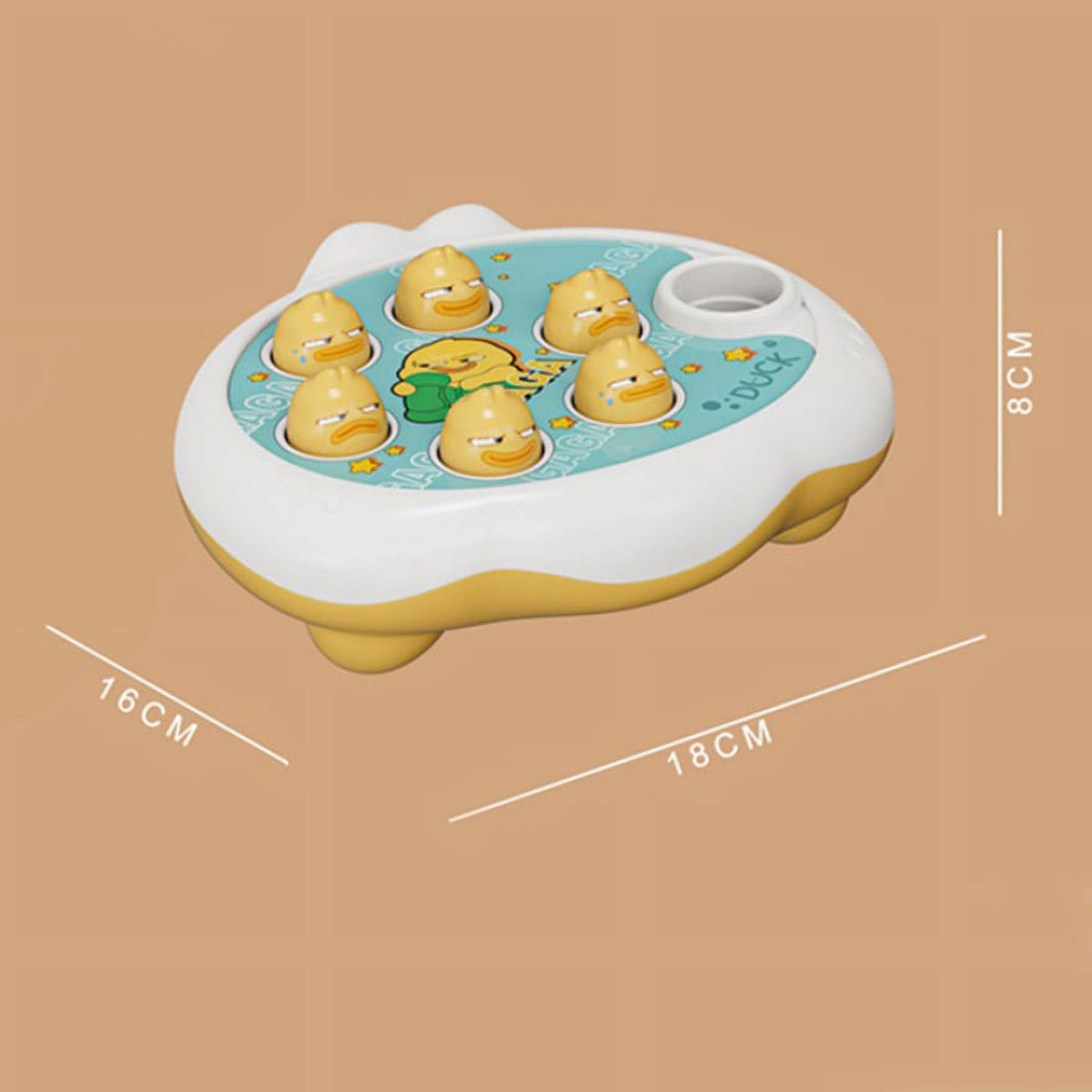 Whack A Frog Game Desktop Toy with Hammer X3752