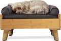 Gray Wash Elevated Dog Bed Frame, Large Pack of 2 J770426