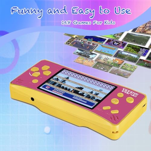 Rechargeable Portable Handheld Games with 168 Classic Mini Games D499118