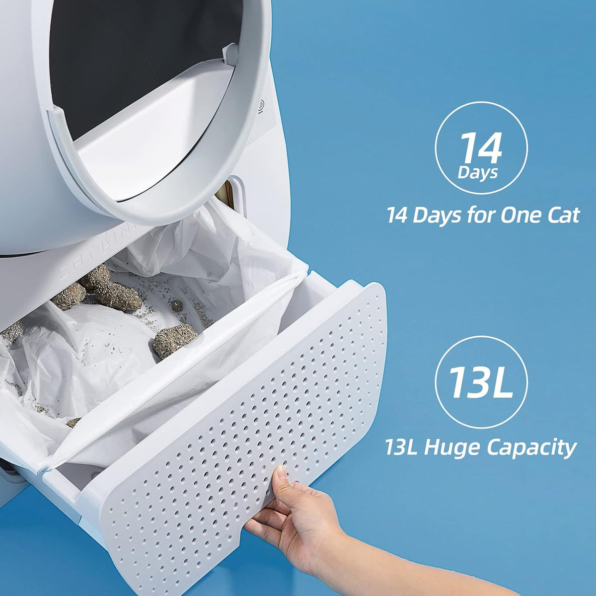 Self-Cleaning Automatic Cat Litter Box T33159