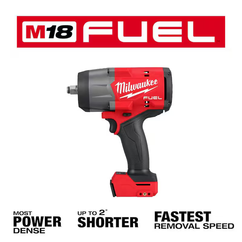 18V Lithium-Ion Brushless Cordless 1/2 in. Impact Wrench with Friction Ring P98024