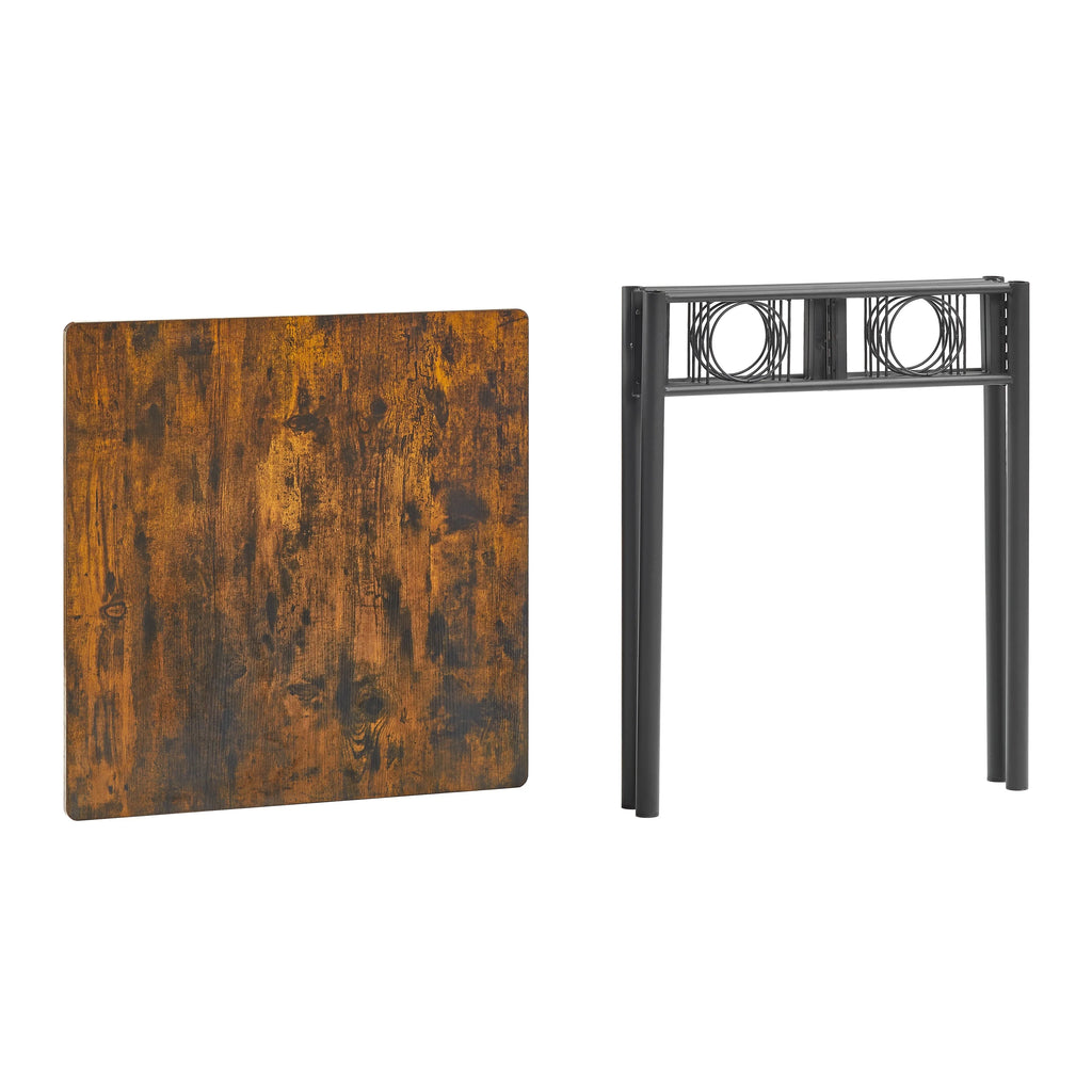 Iron Wood Square Table J602