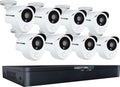 8-Channel DVR with 8 Cameras Night Vision T99589