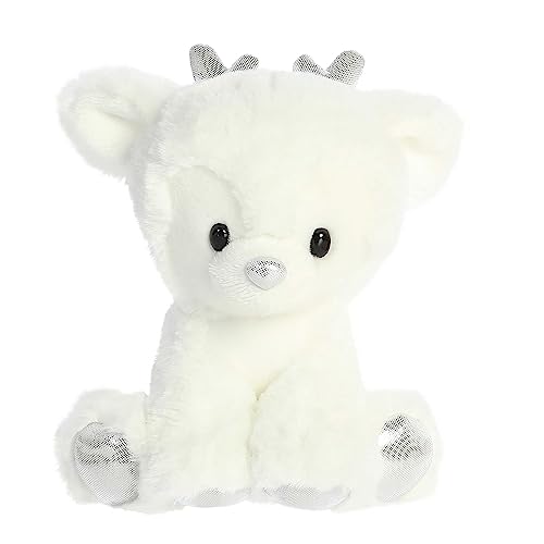 White 6.5 Inches Stuffed Animal U917