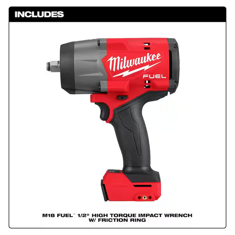 18V Lithium-Ion Brushless Cordless 1/2 in. Impact Wrench with Friction Ring P98024