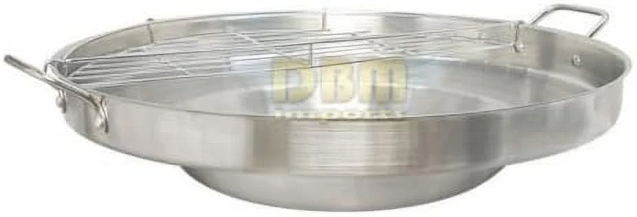 23'' Stainless Steel Concave Comal Frying Pan Z833
