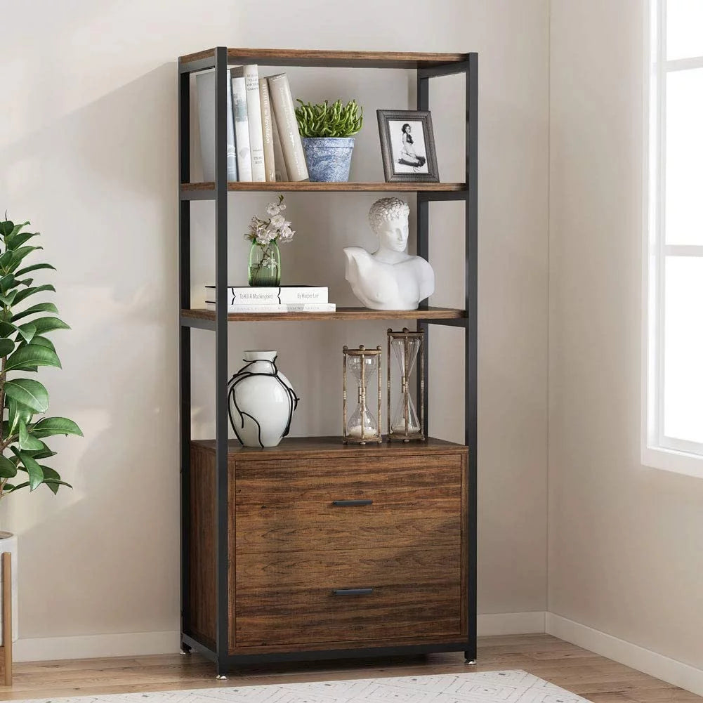 Bookcase with 2 Drawers T825200