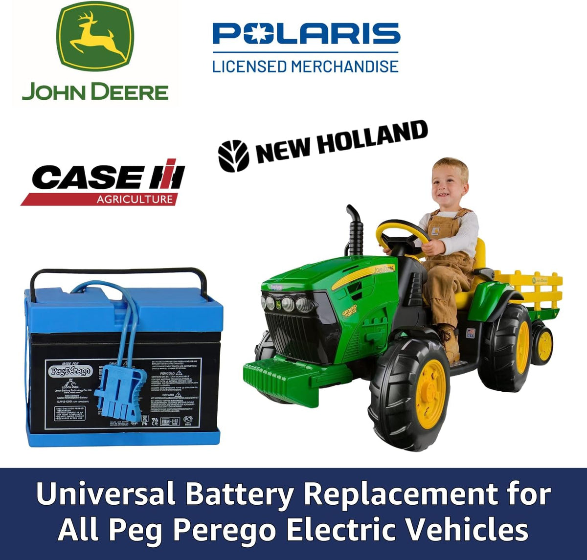 12 Volt Replacement Battery for Ride on Toys E470