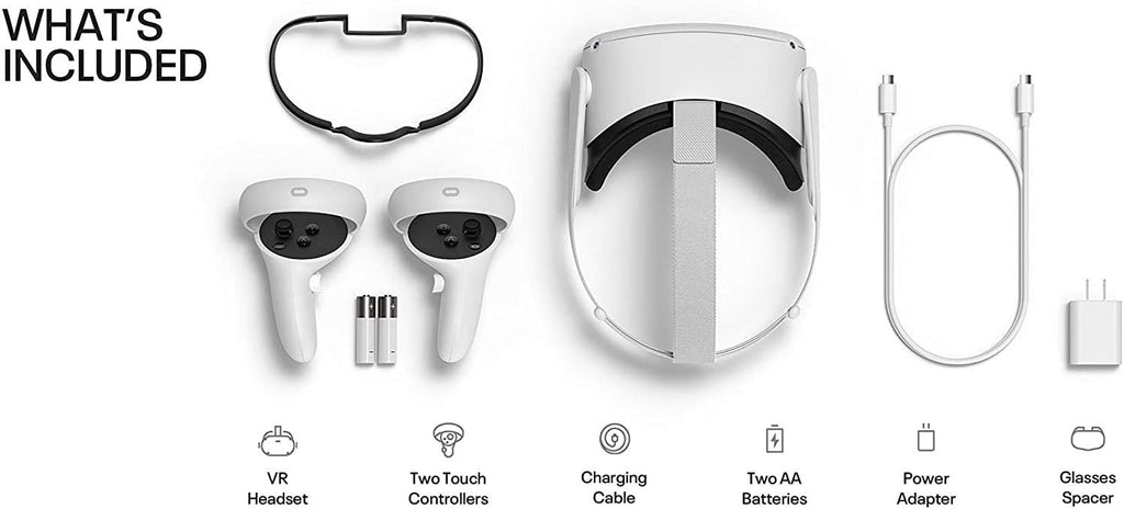 256GB White VR Headset Set C84076