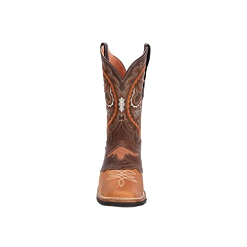 Square Toe Cowboy Boots in Genuine Leather T218219