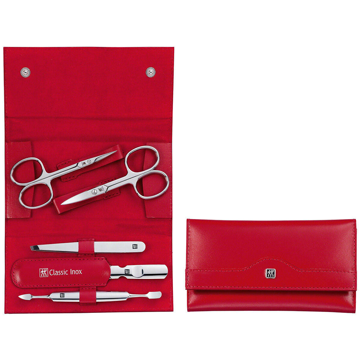 Red 5 Pcs Manicure Case H563097