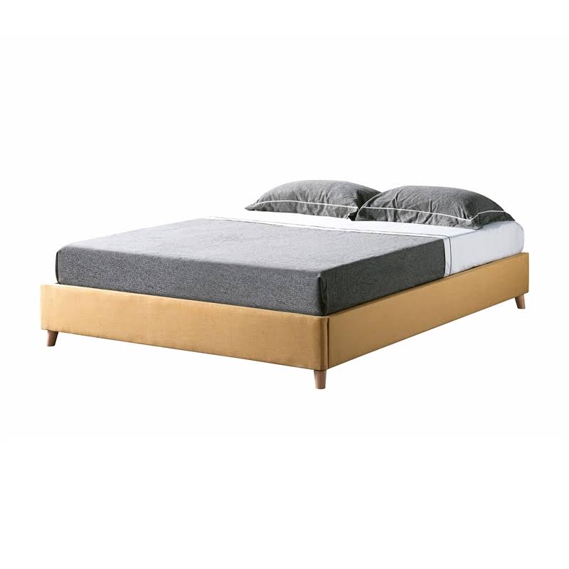 Yellow Wood Full Foundation Bed E968