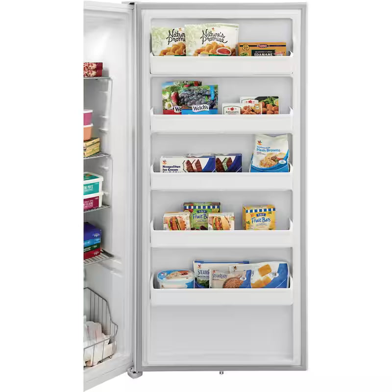 White Frost Free Upright Freezer B158