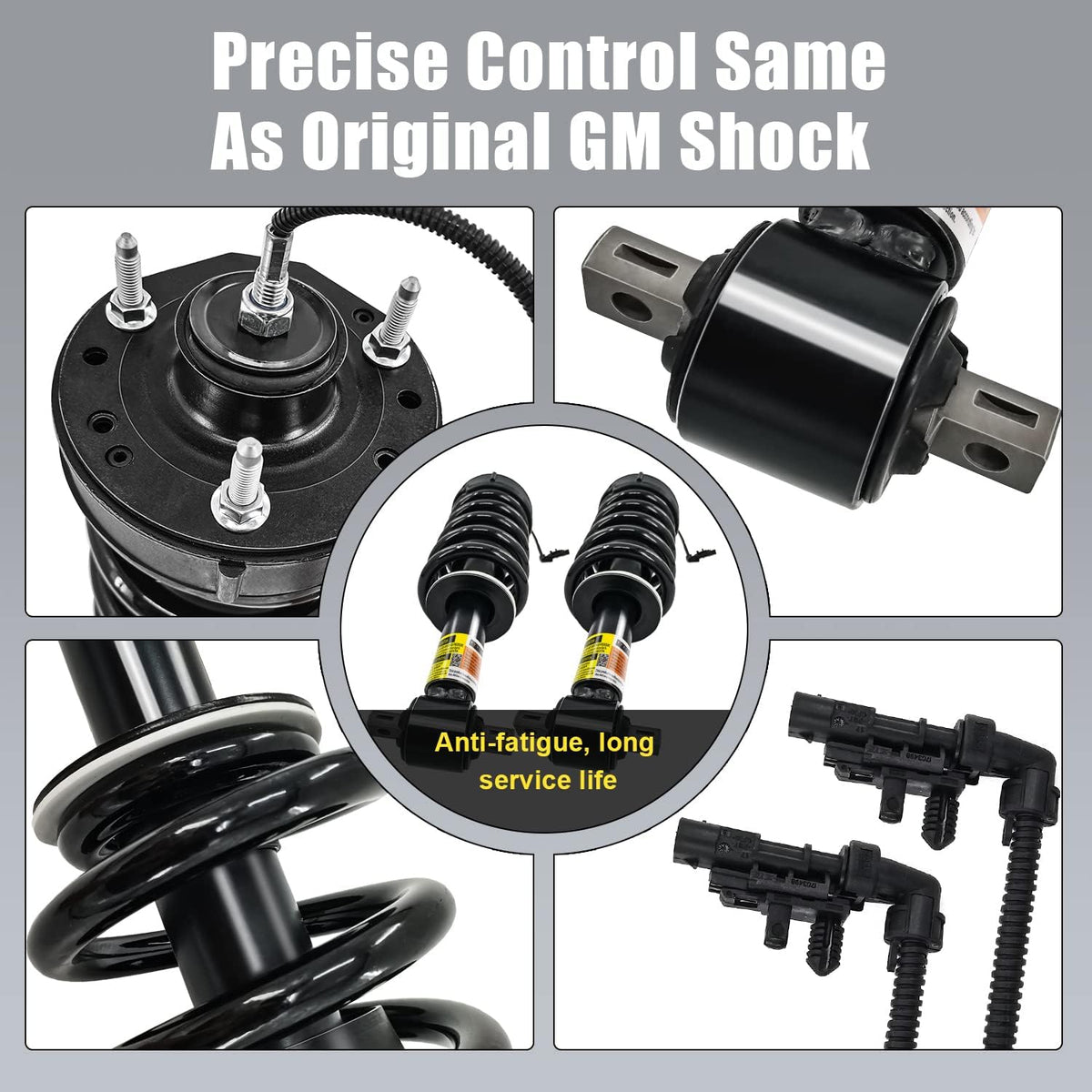 Front Struts Assembly Shock Absorber with Magnetic Ride Control Pair T161