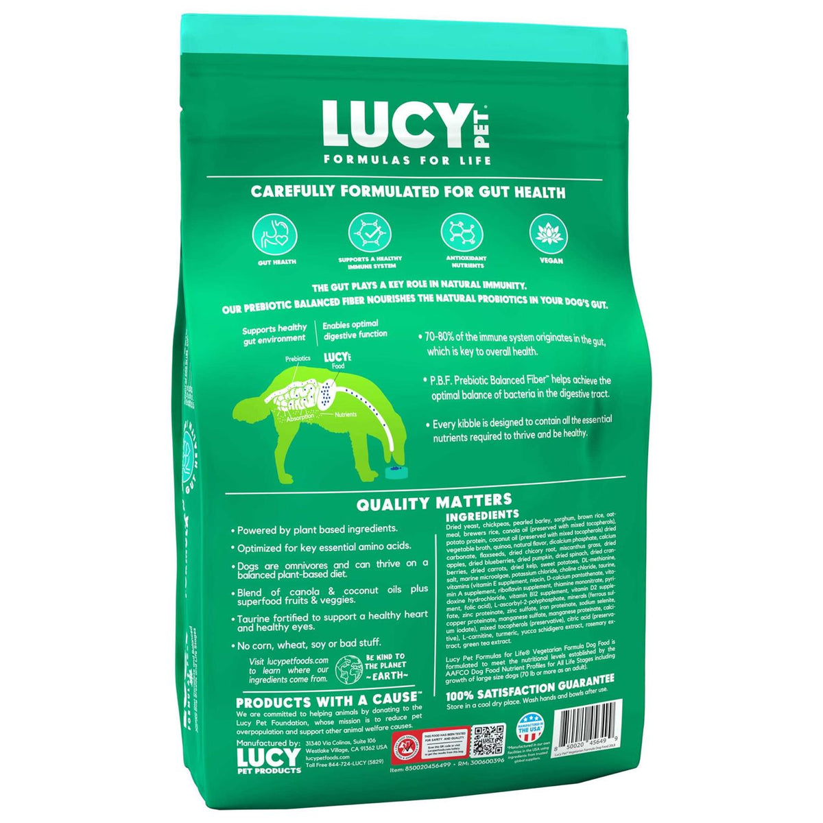 Vegetarian Formula Dry Dog Food F619