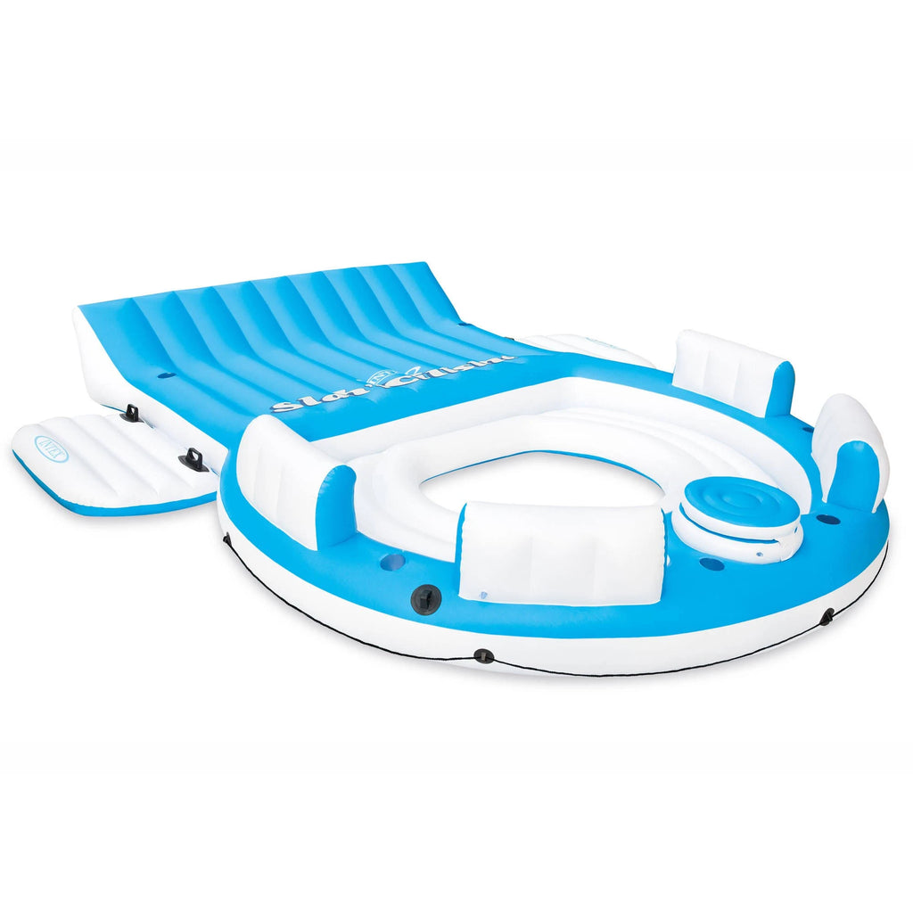 Inflatable Island Lounger 6 Person Floating Island Q51255