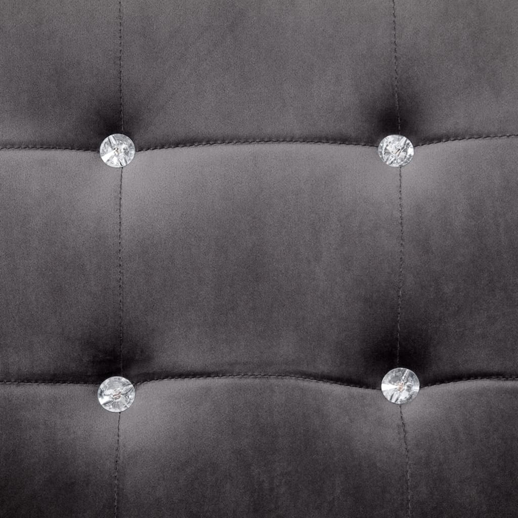 2-Seater Sofa Dark Gray M5019