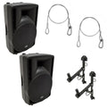 Harmony Audio 12" Powered 800W PA Speaker Wall Mount U43002