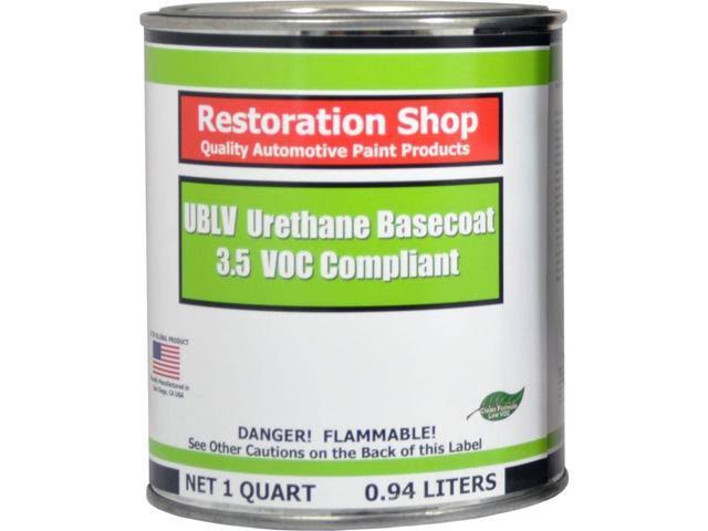 Dark Brown 1 Quart Low VOC Urethane Basecoat Car Auto Body Paint C2785