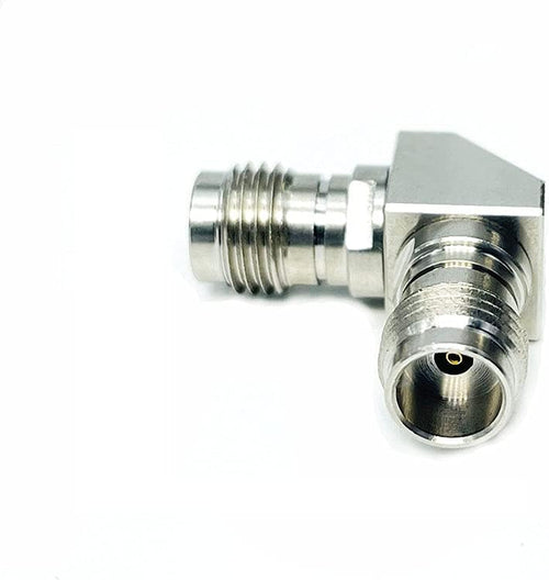 1.85 mm Female to 1.85 mm Female Right Angle Microwave Adapter B199360