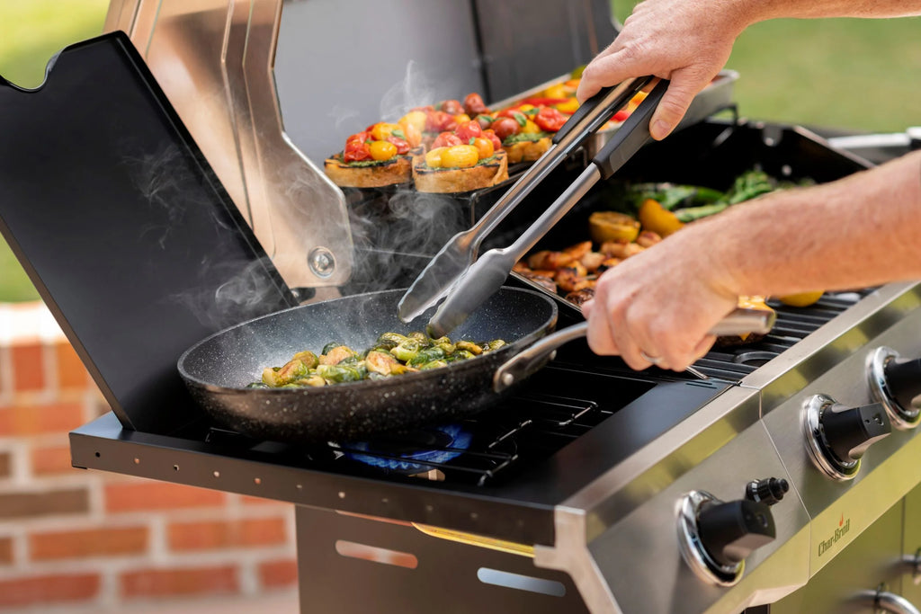 2-Piece Stainless Steel Grilling Tool Set H630