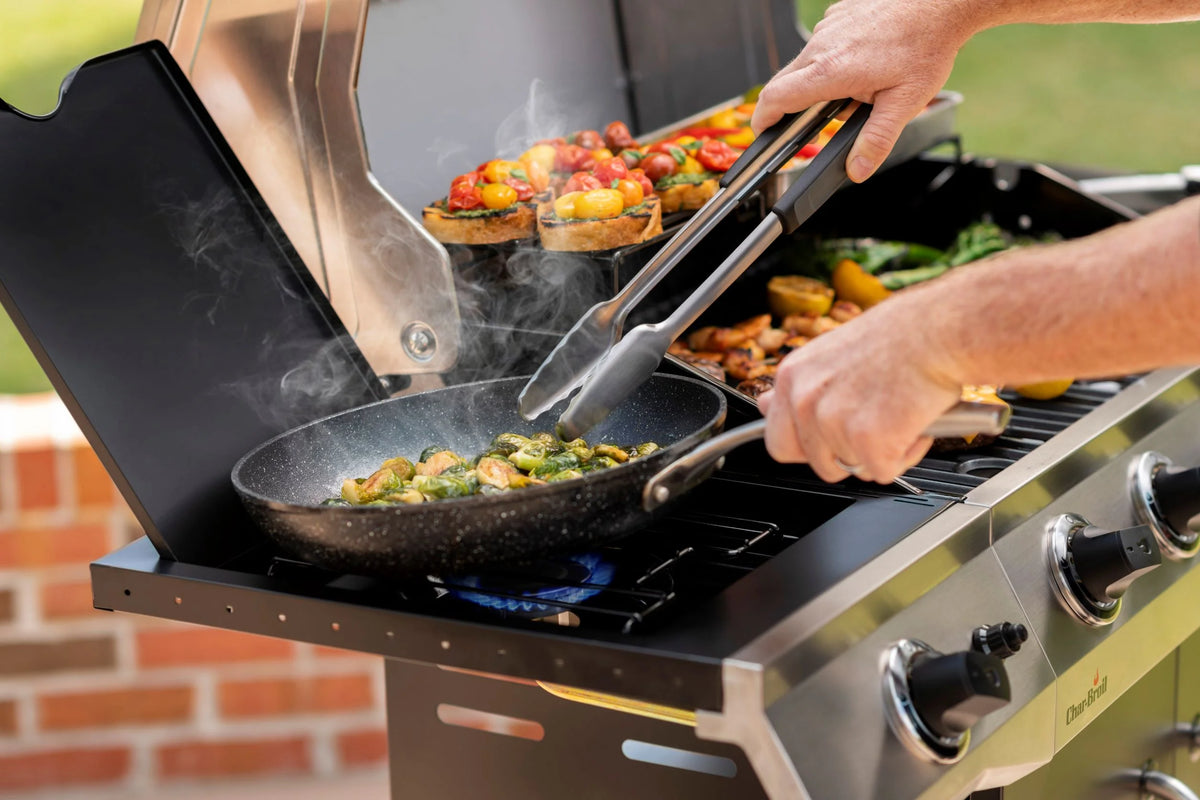 2-Piece Stainless Steel Grilling Tool Set H630