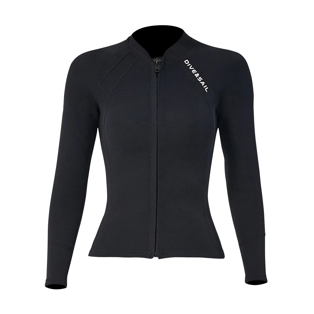 Front Zipper Wetsuit Jacket 2mm Neoprene Long Sleeves A595