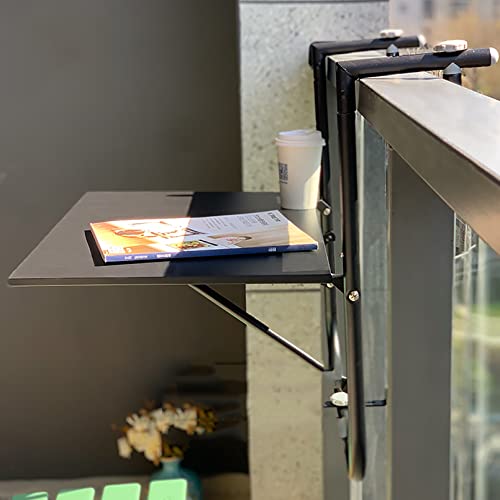 Black Metal Folding Hanging Table B59944