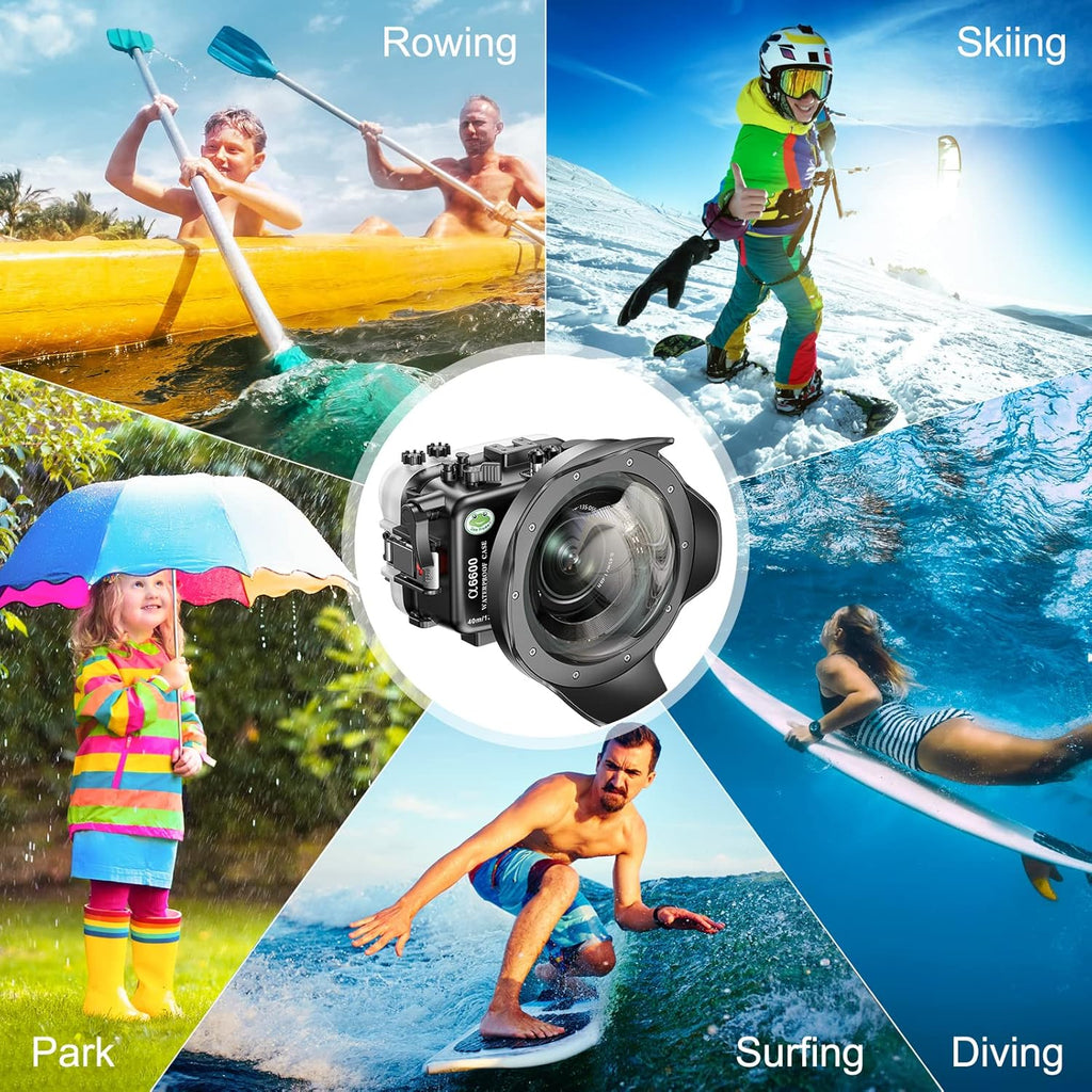 Waterproof Camera Housing for A6600 with 10-18mm Lens Port S788812