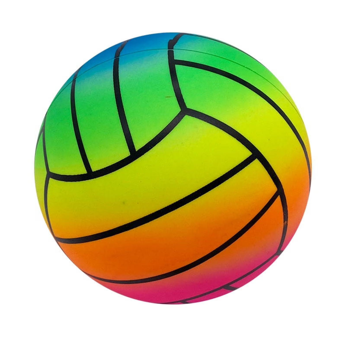 Inflatable Rainbow Volleyball Beach Ball A52917