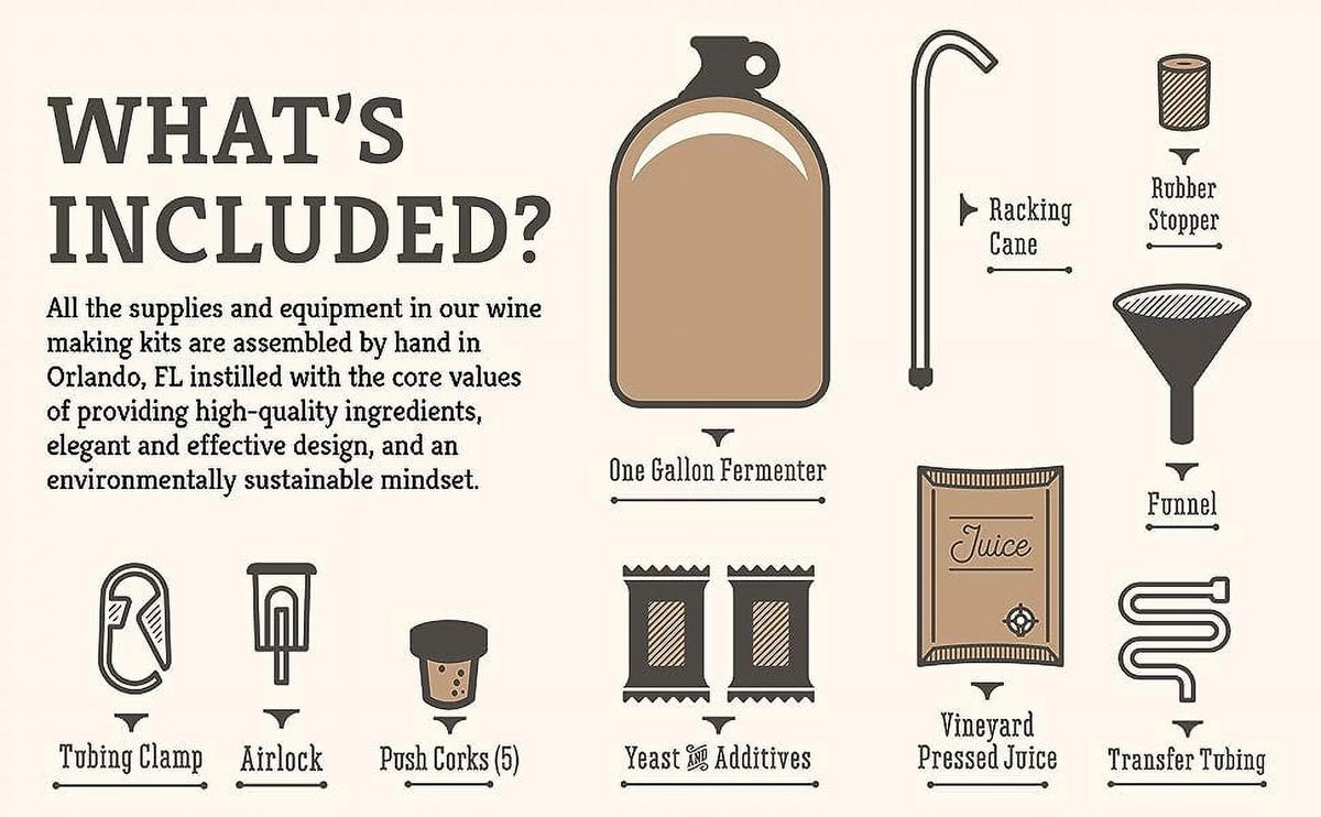 1 Gallon Wine Making Kit E9410