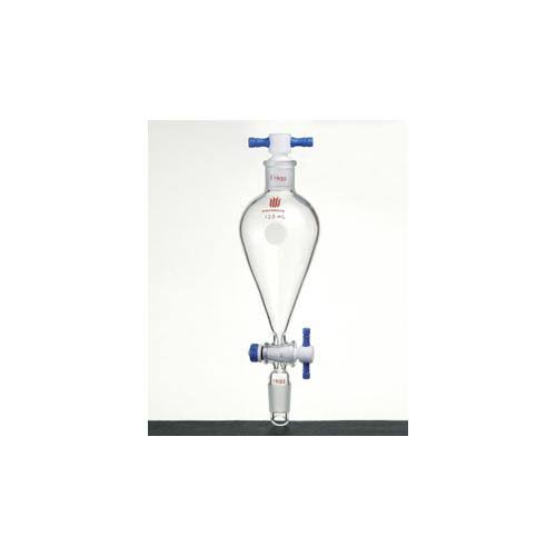 Separatory Funnel, 125mL, 24/40 Joints, PTFE Stopcock G93008