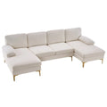 U-Shaped 4-Seat Modular Sofa A13056