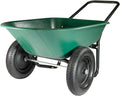 2 Tire Wheelbarrow Garden Cart Z5318