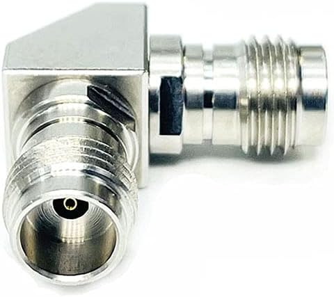 1.85 mm Female to 1.85 mm Female Right Angle Microwave Adapter B199360