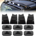 10pcs LED Cab Marker Light Housing Smoke Lens Roof Top Clearance Light Cover D943