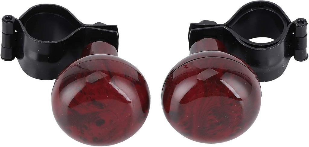 Mahogany Woodgrain Steering Wheel Spinner Knob O6665