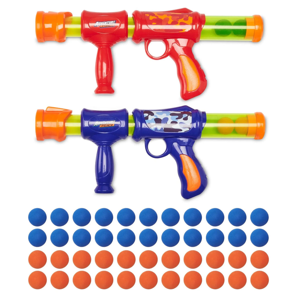 Pop Blasters, 2 Blasters & 48 Foam Balls I936662