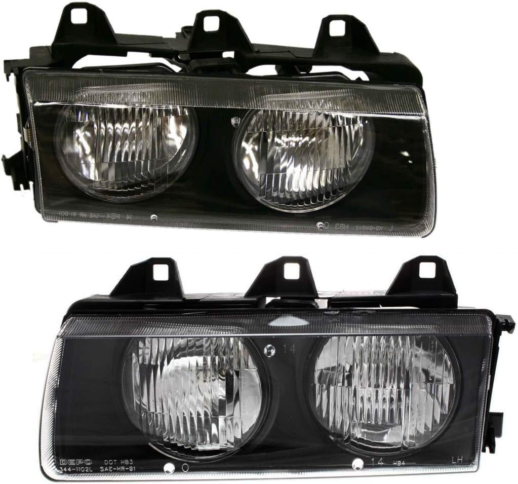 Headlight Pair for BMW 318i 1994-1999 E4618