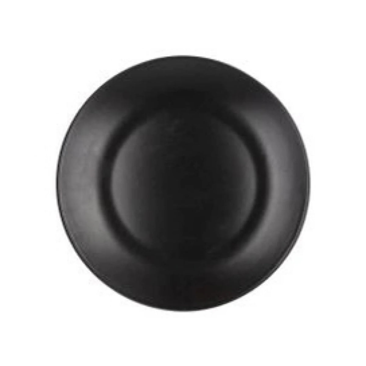Black 26cm Tatami Plate I19238