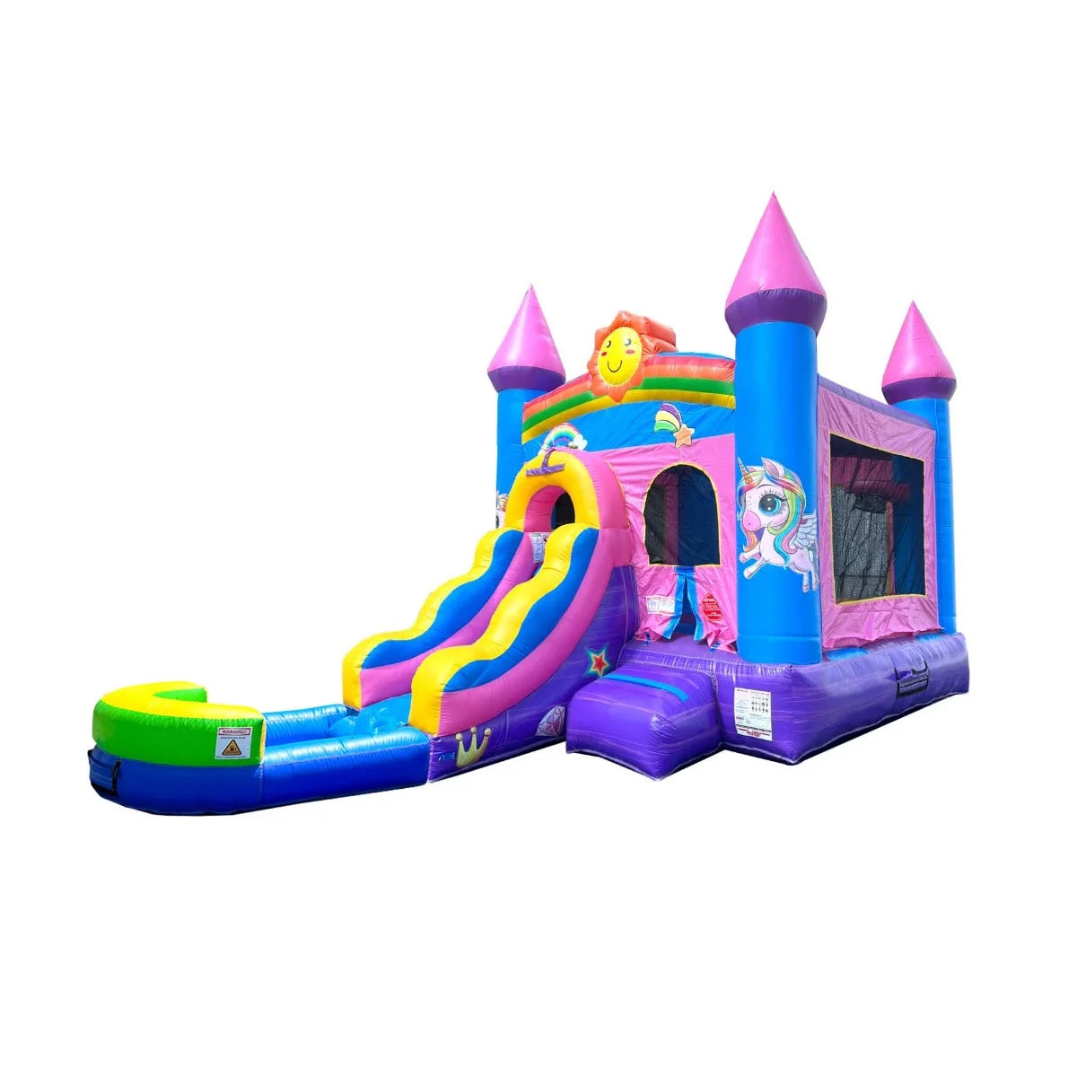Pink Inflatable Bounce House Z4303