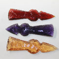 Glass Ornamental Tomahawk Heads Z8357