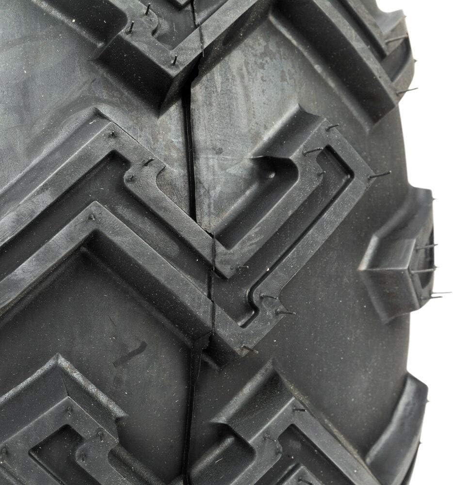 4PCS 25x8-12 Front & 25x10-12 Rear 6 Ply ATV/UTV Tubeless Tires L57101