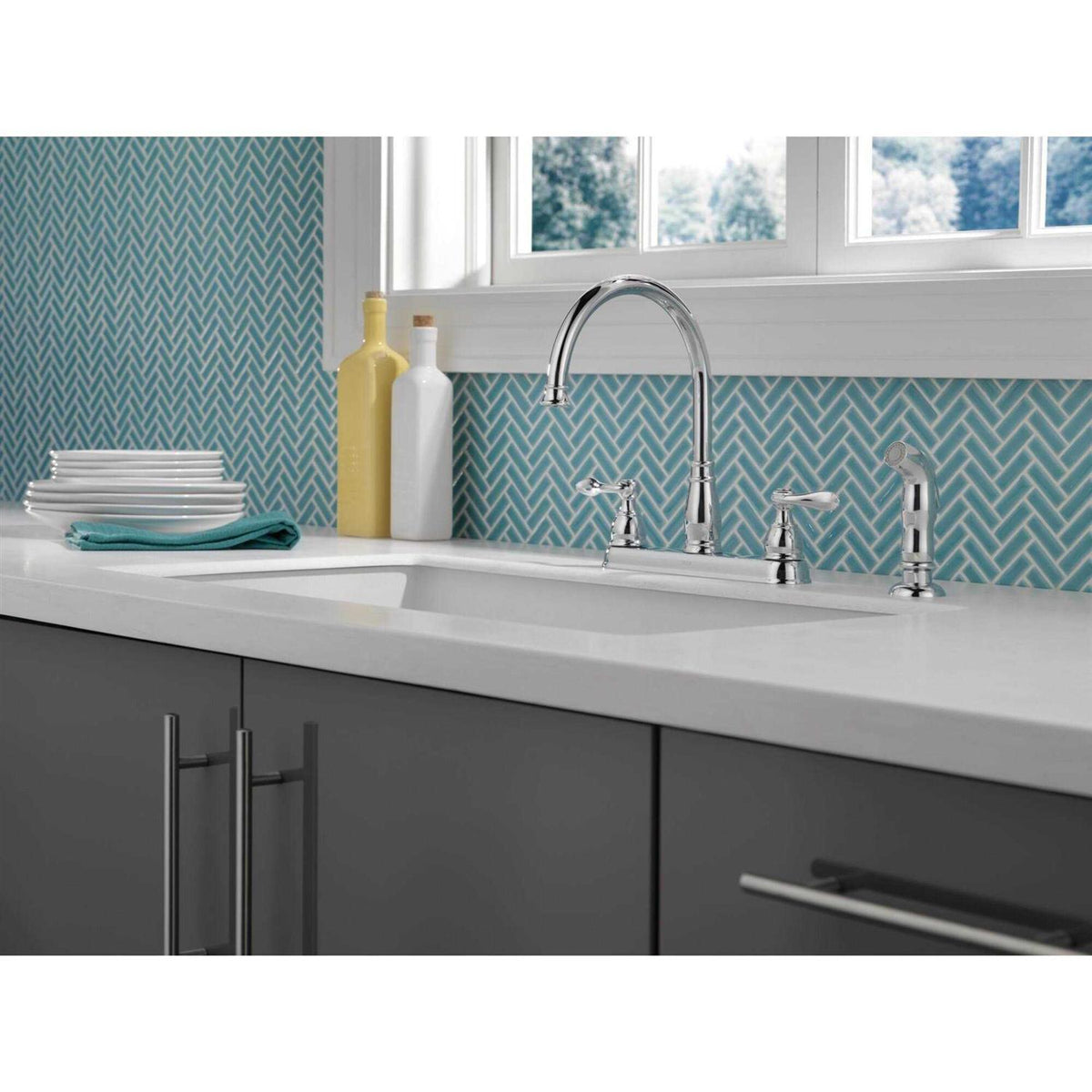 Two Handle Kitchen Faucet N81880