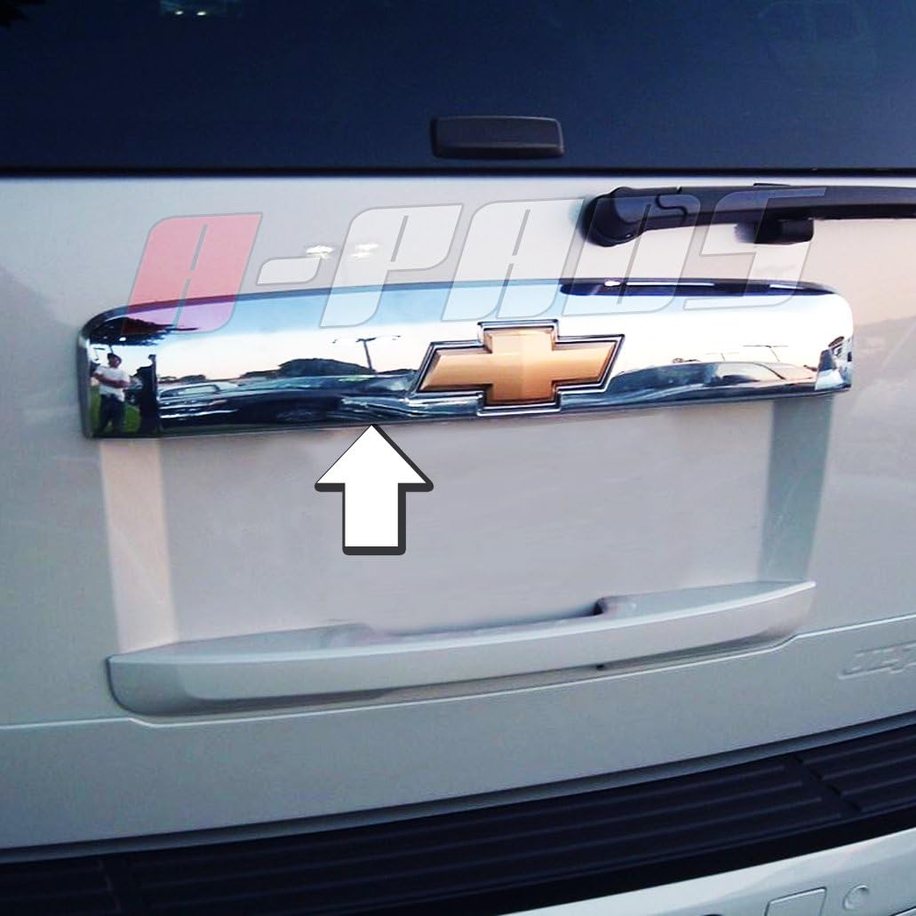 Chrome Tailgate Liftgate Handle Cover for Chevrolet Suburban & Tahoe 2007-2014, Pack of 2 K957439
