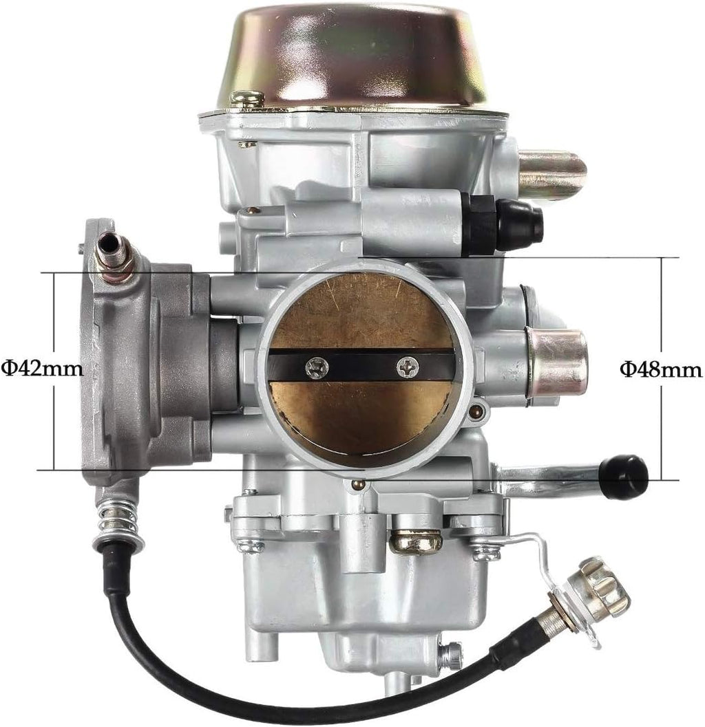Carburetor Carb Kit with Fuel Switch Valve Petcock ATV Carb Pack of 2 Z830382