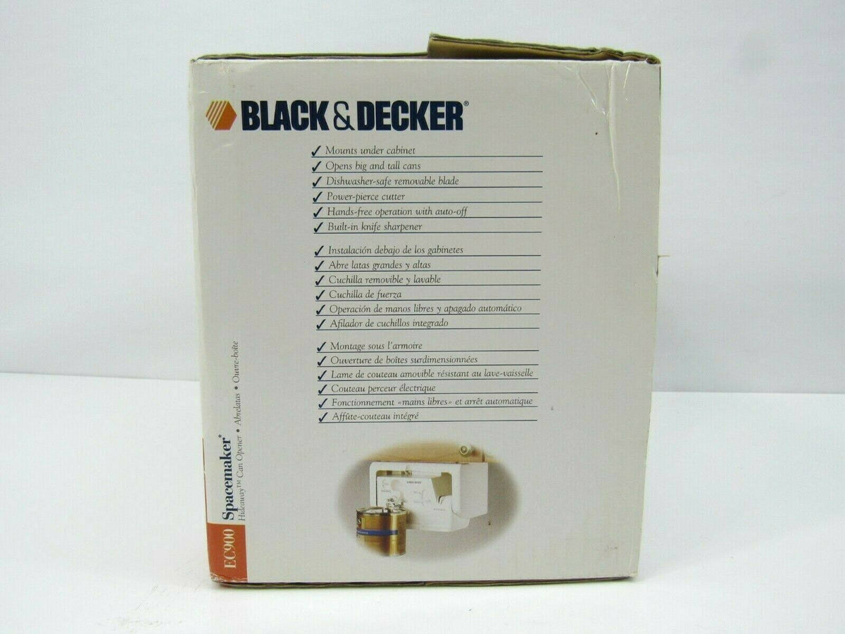 Black Under-Counter Can Opener K104690