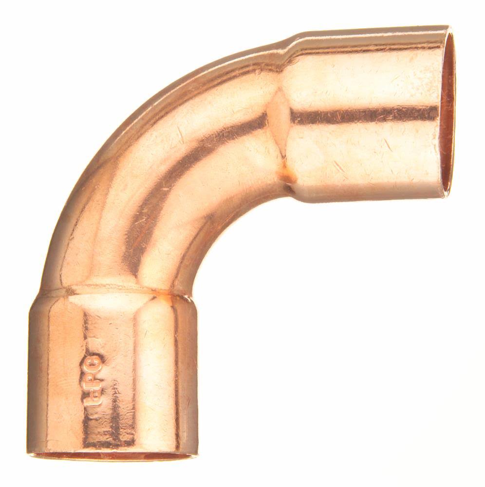 3-Inch Copper 90° Long Turn Elbow I8886